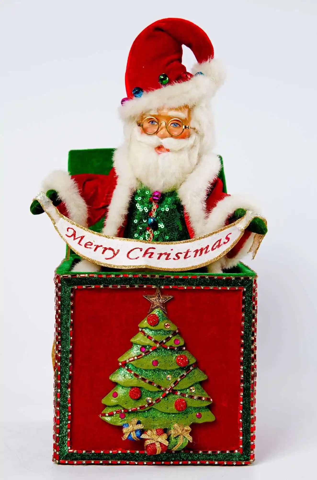 Katherine's Collection Santa Jack in the Box
