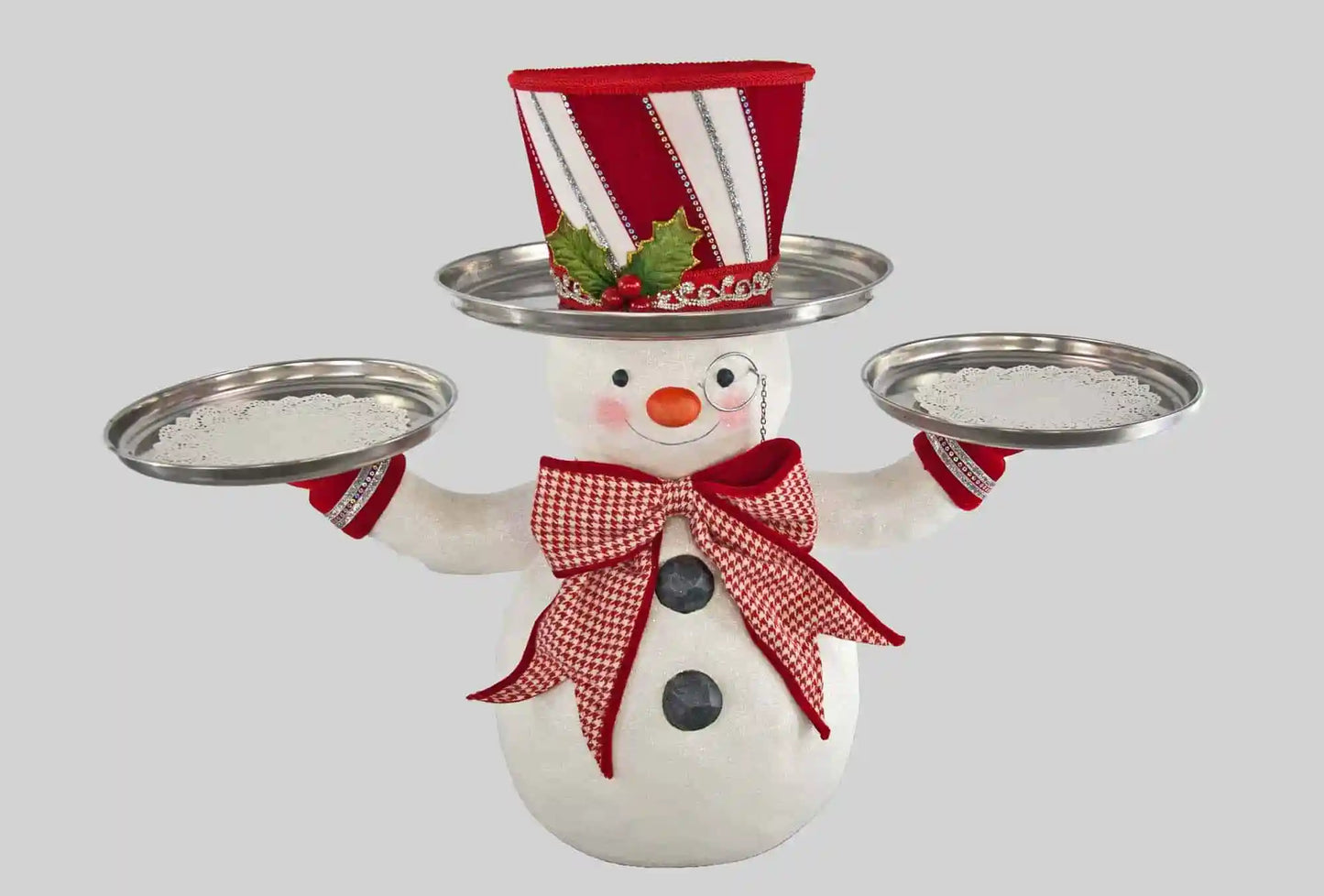 Katherine's Collection Snowman Treats Holder