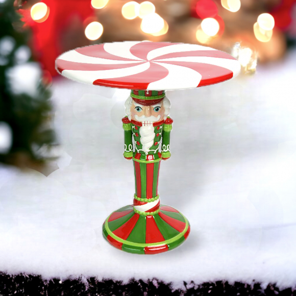 December Diamonds Nutcracker Plate Server