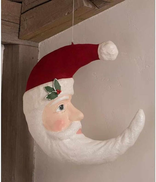 Bethany Lowe Traditional Santa Moon