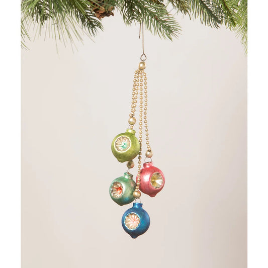 Bethany Lowe Colorful Bauble Dangle Ornament