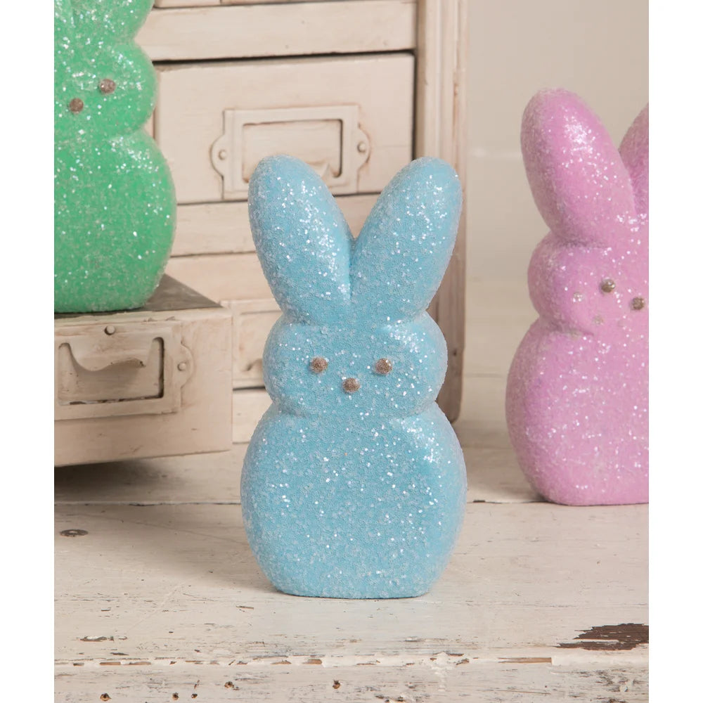 Bethany Lowe Peeps Blue Bunny 6"